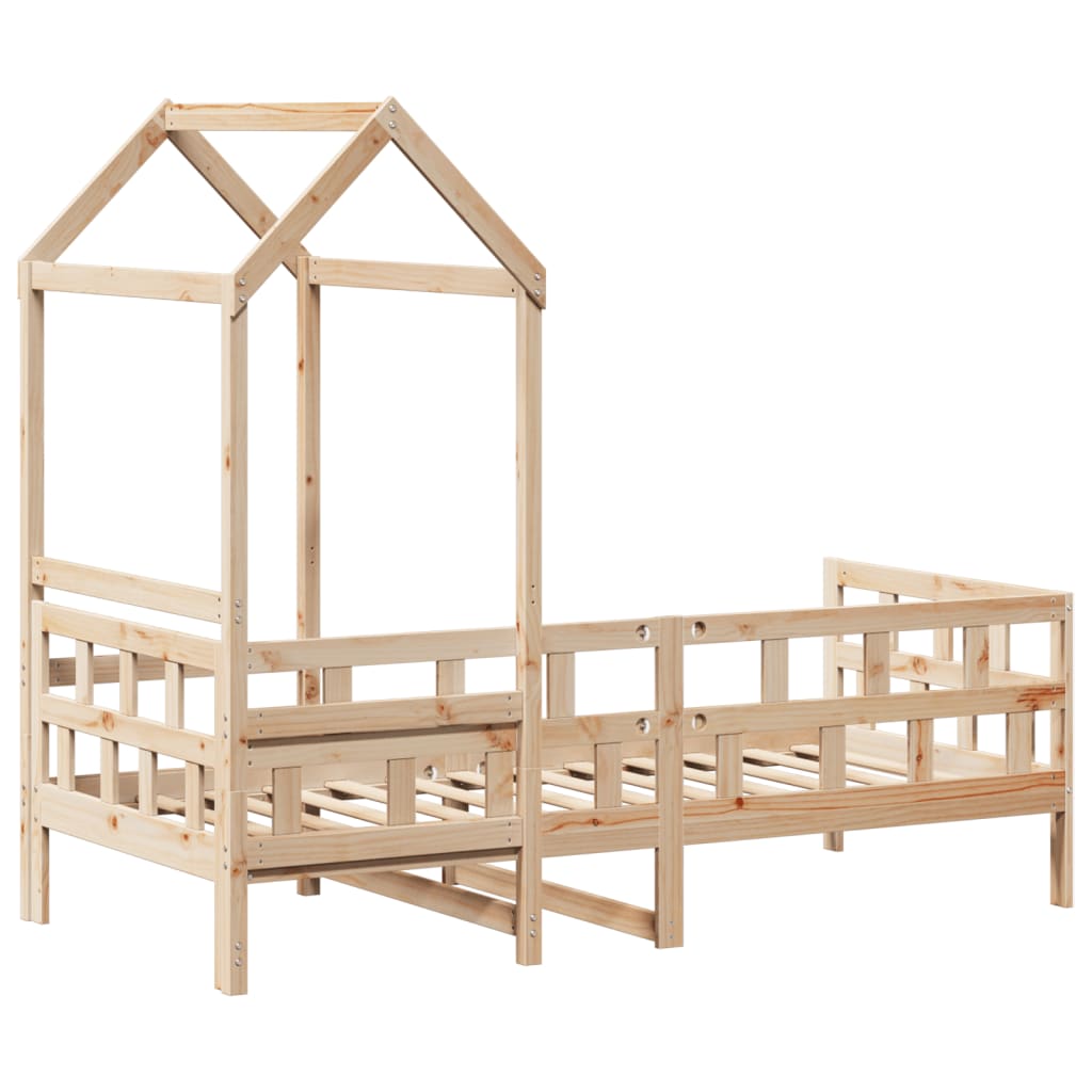 Day Bed With Roof Without Mattress Solid Wood