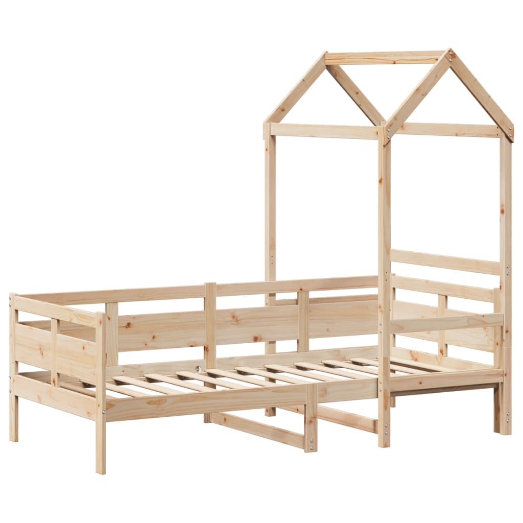 Day Bed With Roof Without Mattress Solid Wood