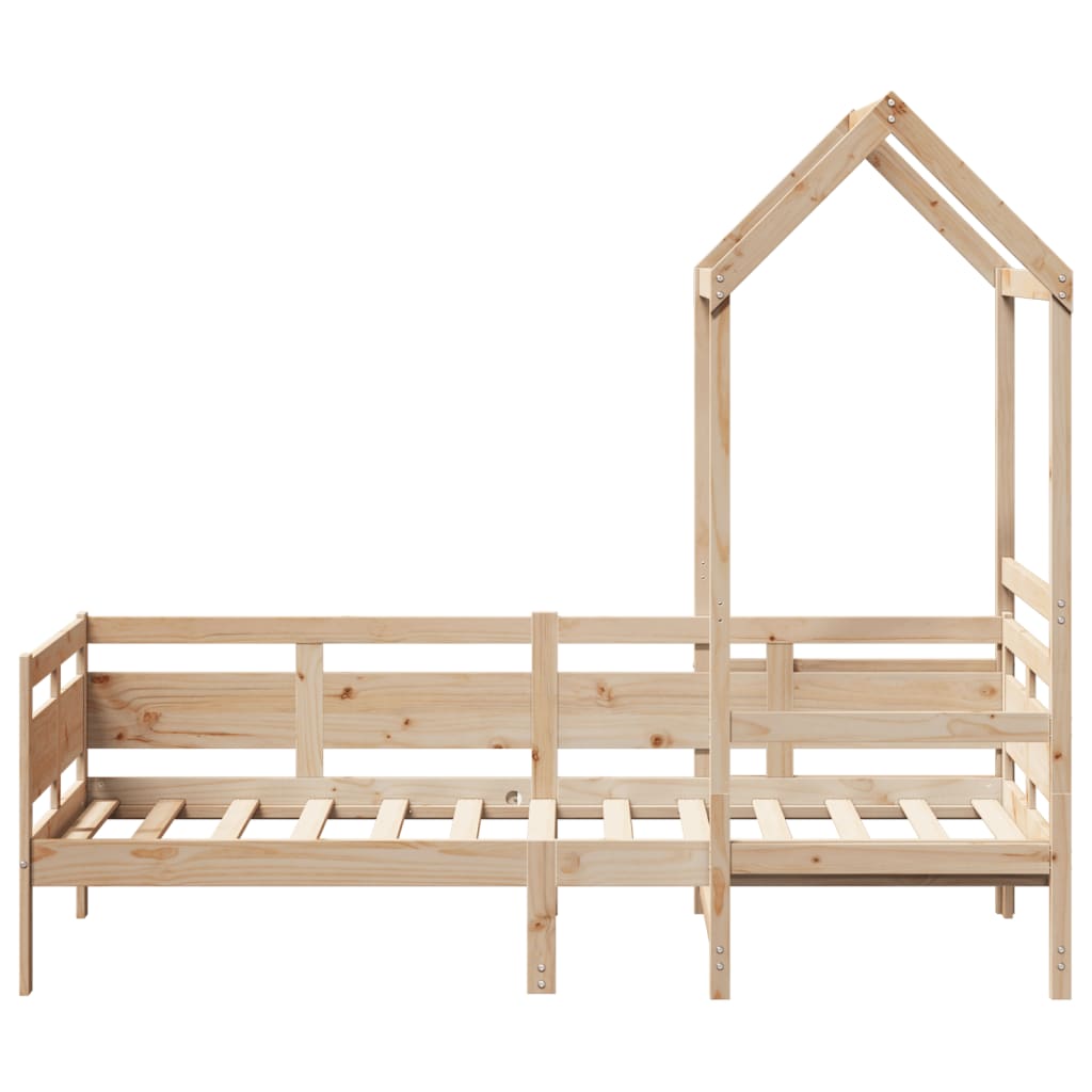 Day Bed With Roof Without Mattress Solid Wood