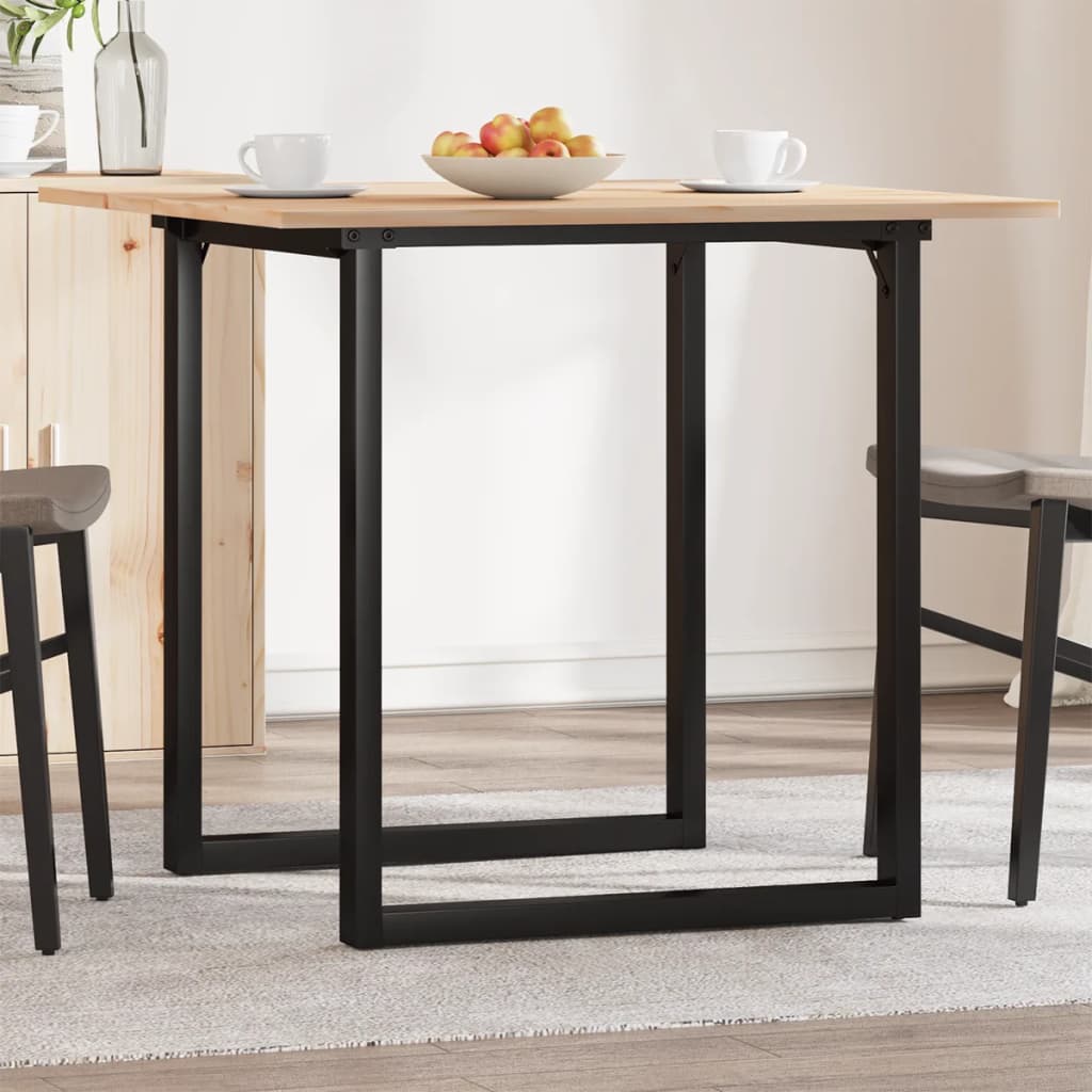 Coffee Table Solid Wood Pine And Steel