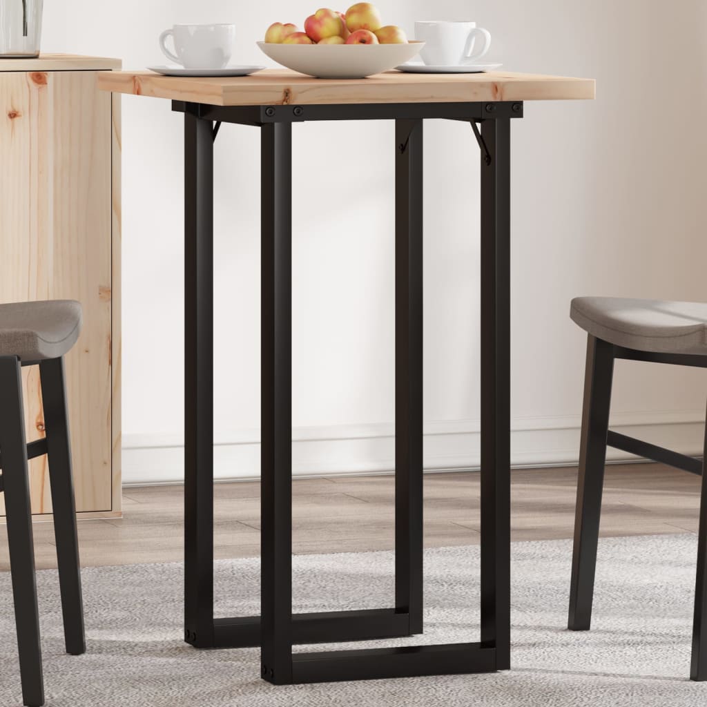 Coffee Table Solid Wood Pine And Steel