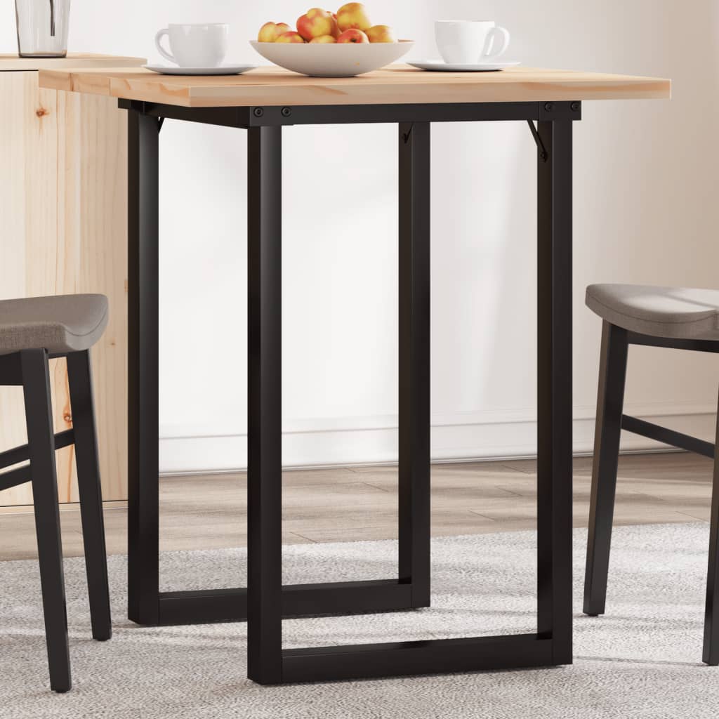 Coffee Table Solid Wood Pine And Steel