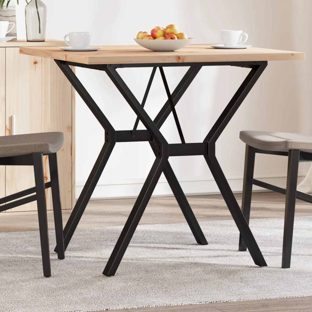 Coffee Table Solid Wood Pine And Steel
