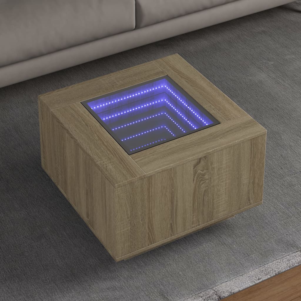 Coffee Table With Infinity Led