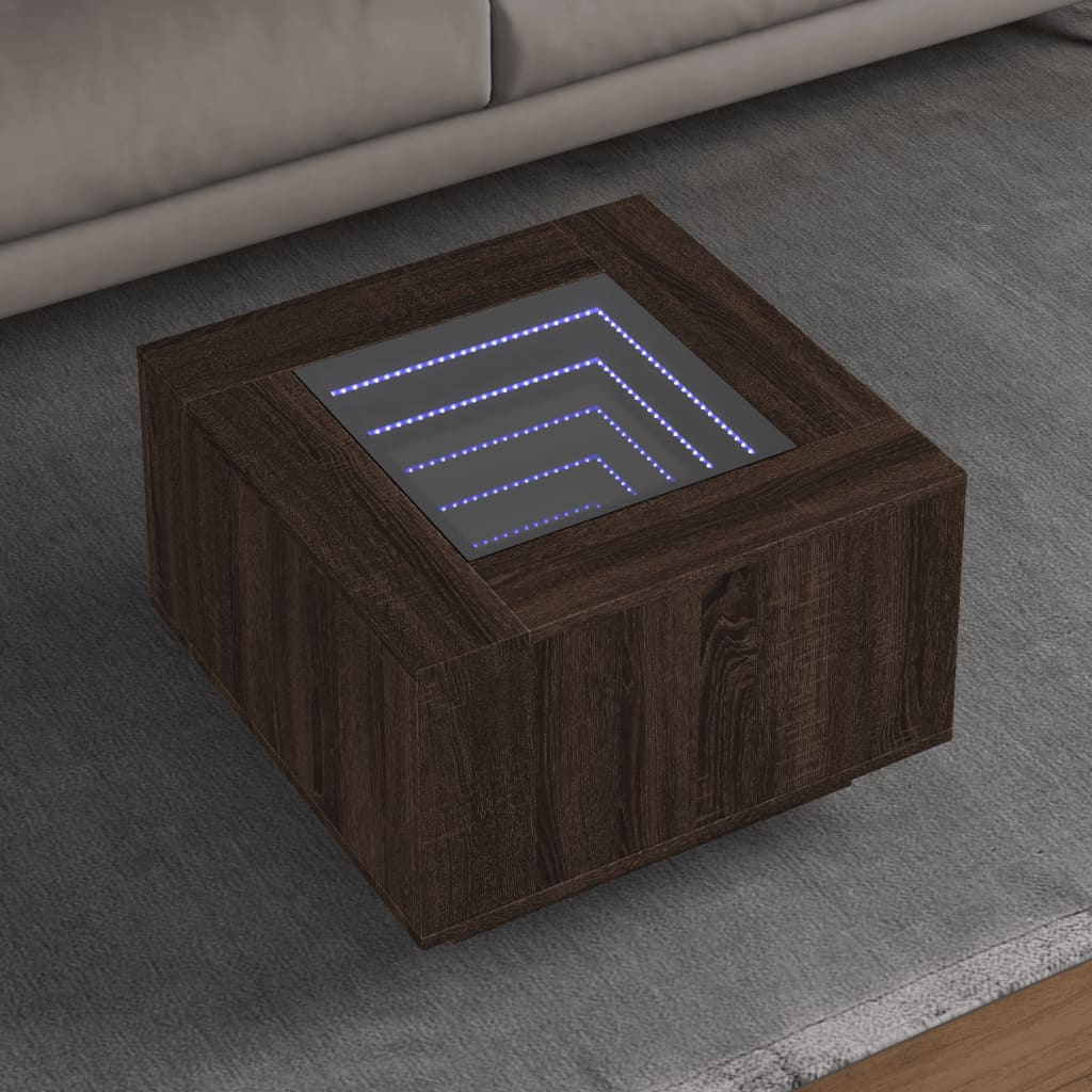 Coffee Table With Infinity Led