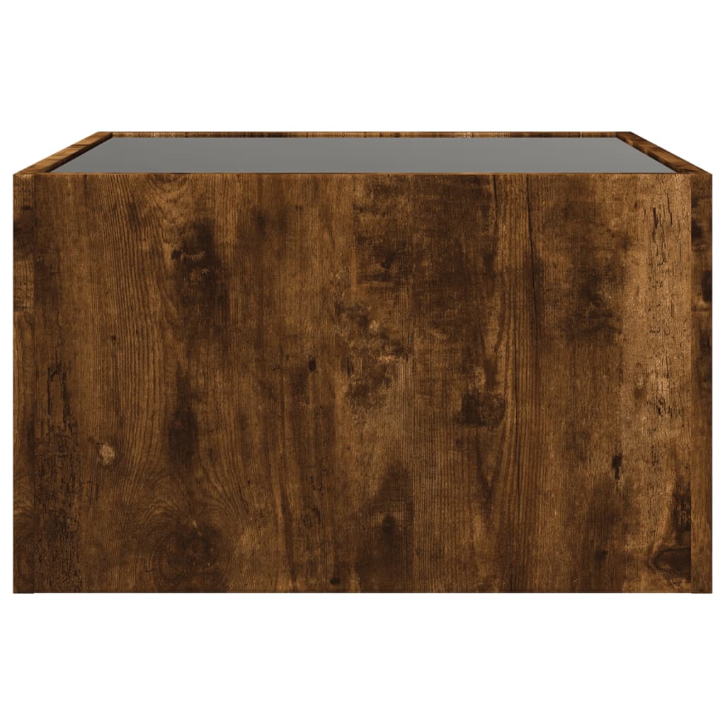 Coffee Table With Infinity Led 50X50X30 Cm