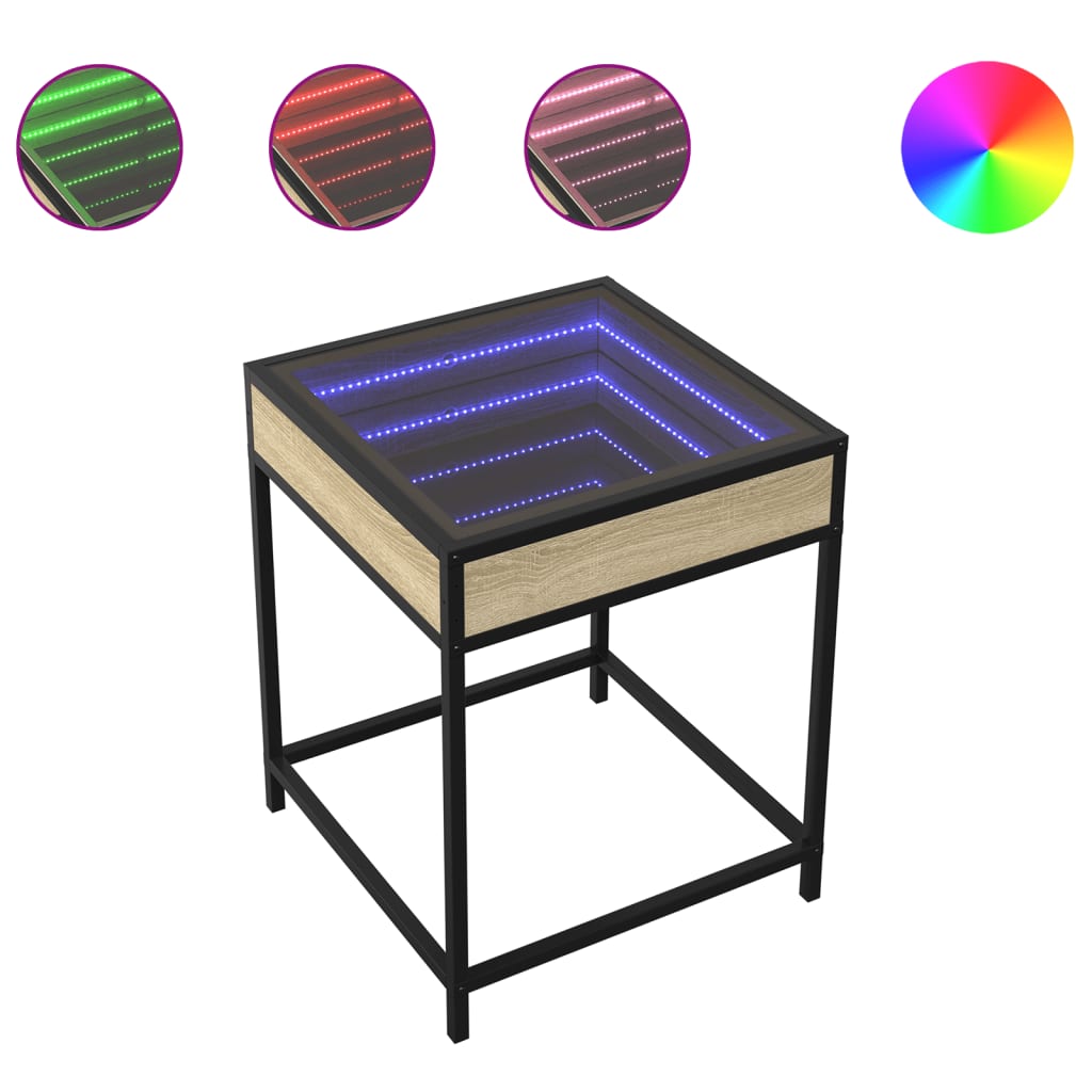 Coffee Table With Infinity Led