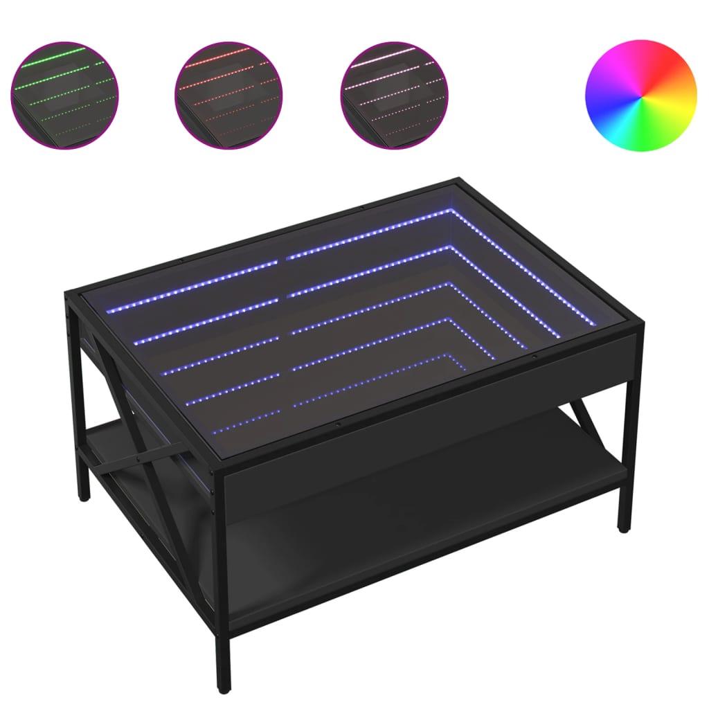 Coffee Table With Infinity Led