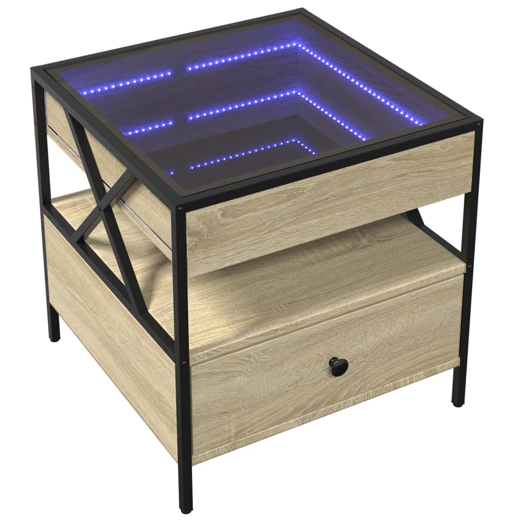 Coffee Table With Infinity Led