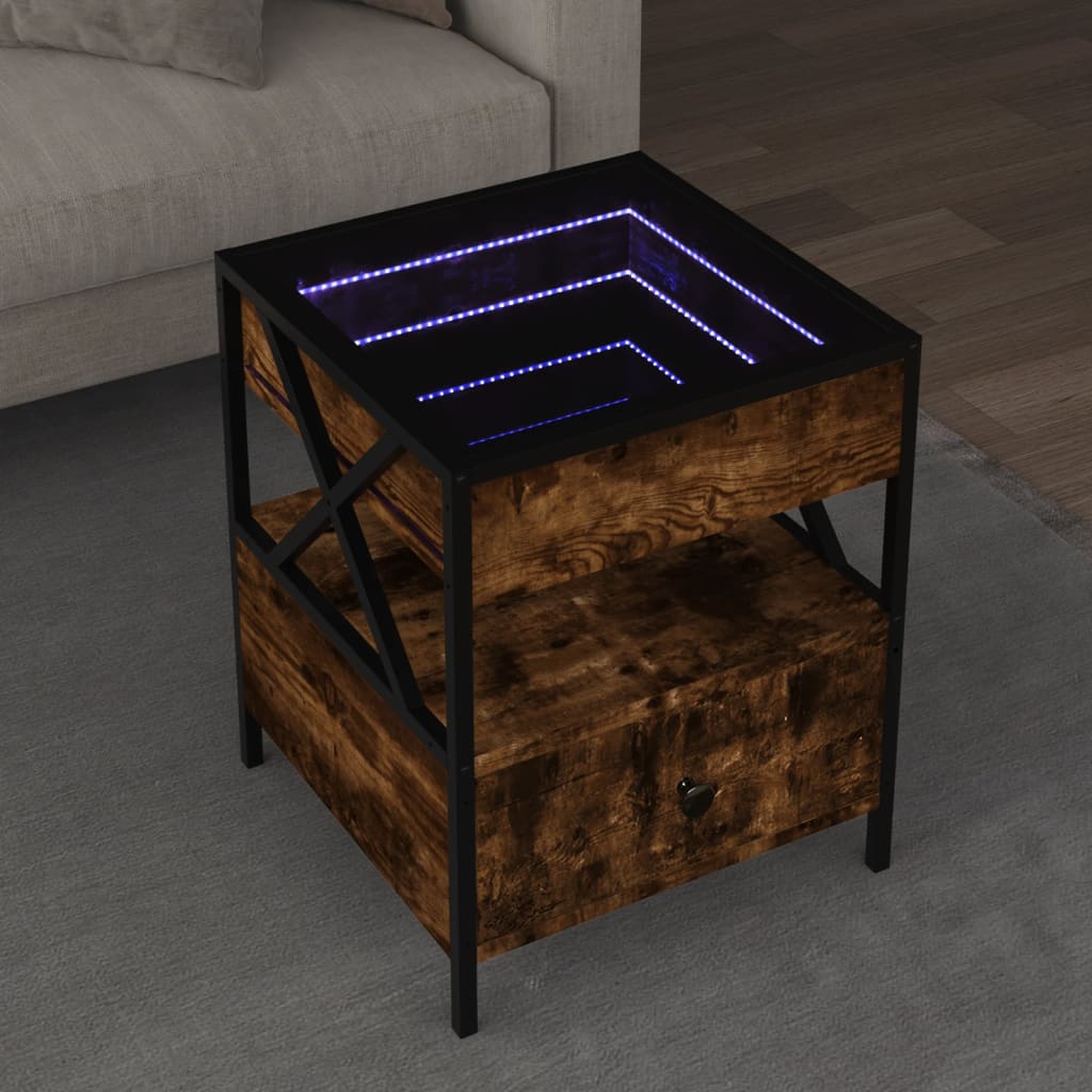 Coffee Table With Infinity Led