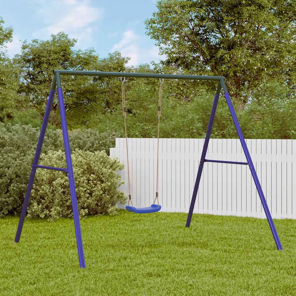 Outdoor Swing Set With Swing. Ladder. Disc Swing