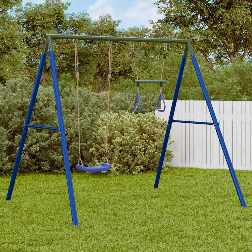 Outdoor Swing Set With Swing. Ladder. Disc Swing