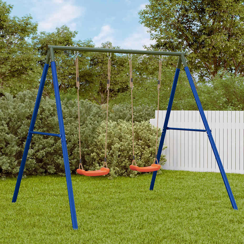 Outdoor Swing Set With Swing. Ladder. Disc Swing