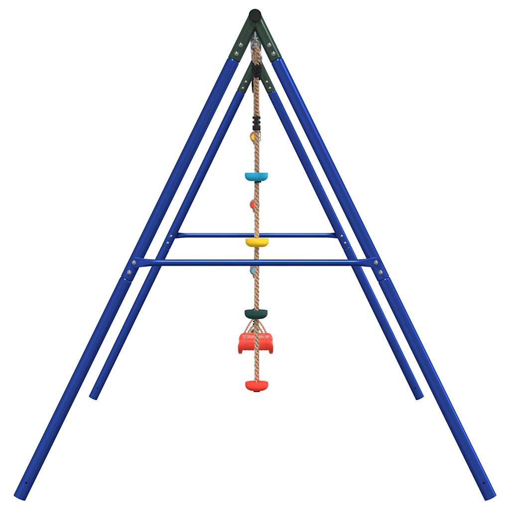 Outdoor Swing Set With Swing. Ladder. Disc Swing