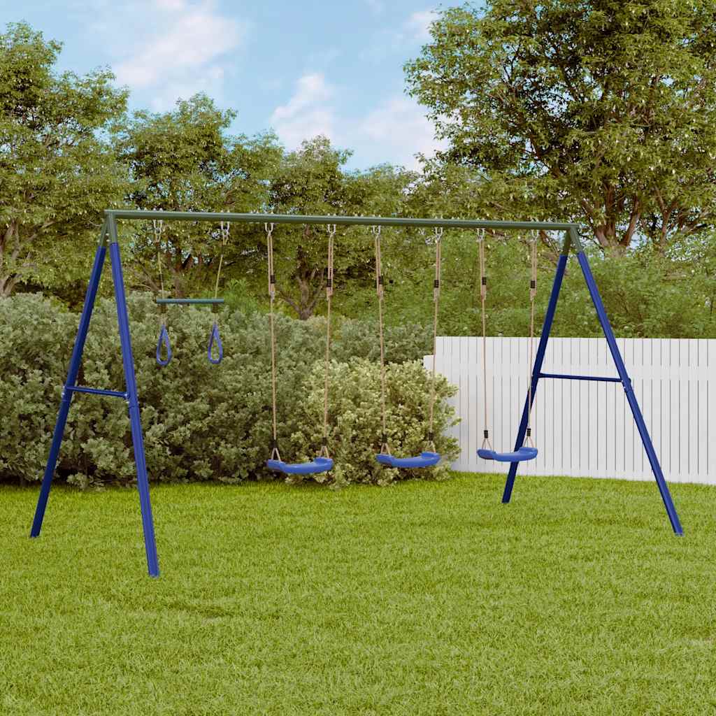 Outdoor Swing Set With Swing. Ladder. Disc Swing