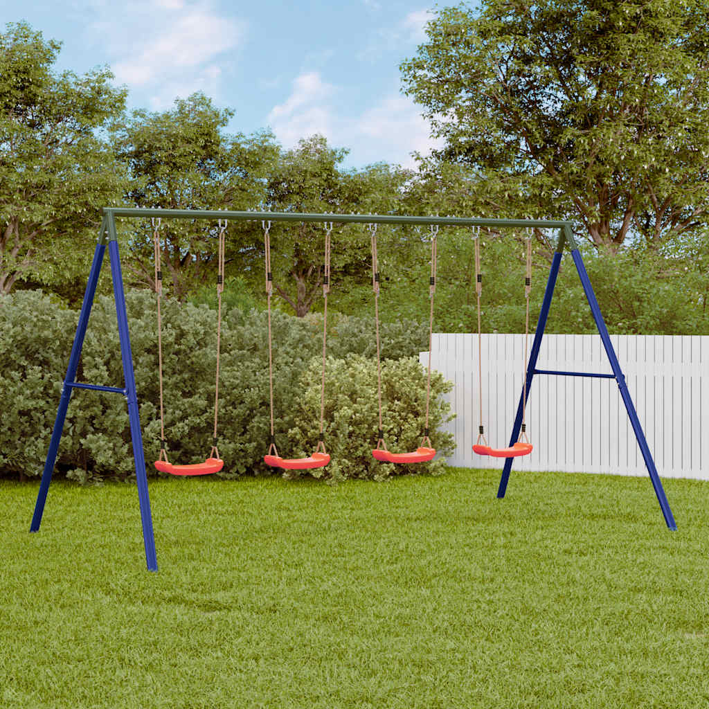 Outdoor Swing Set With Swing. Ladder. Disc Swing