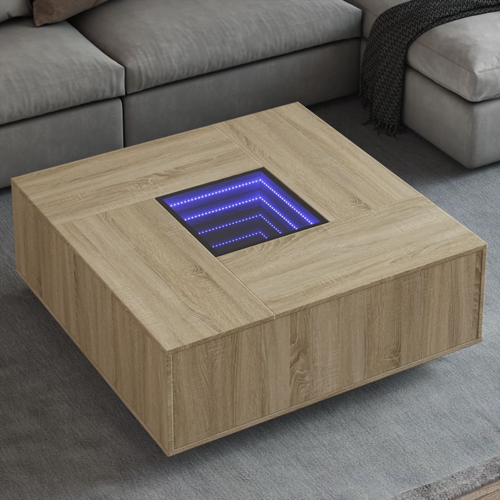 Coffee Table With Infinity Led