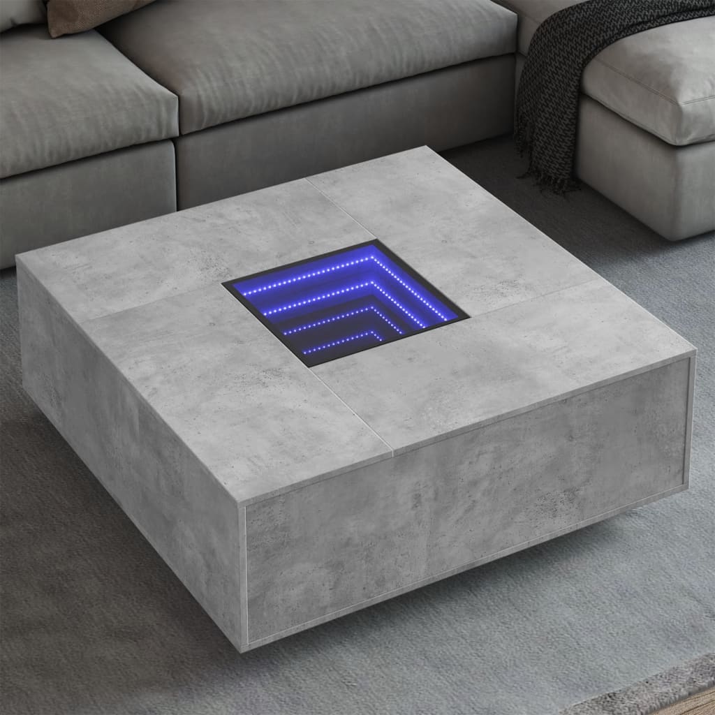 Coffee Table With Infinity Led
