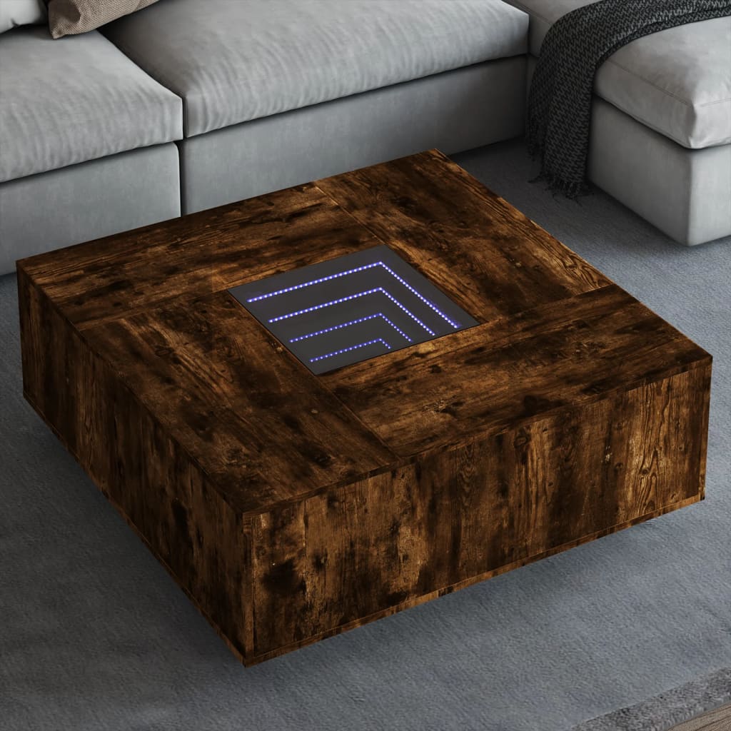 Coffee Table With Infinity Led