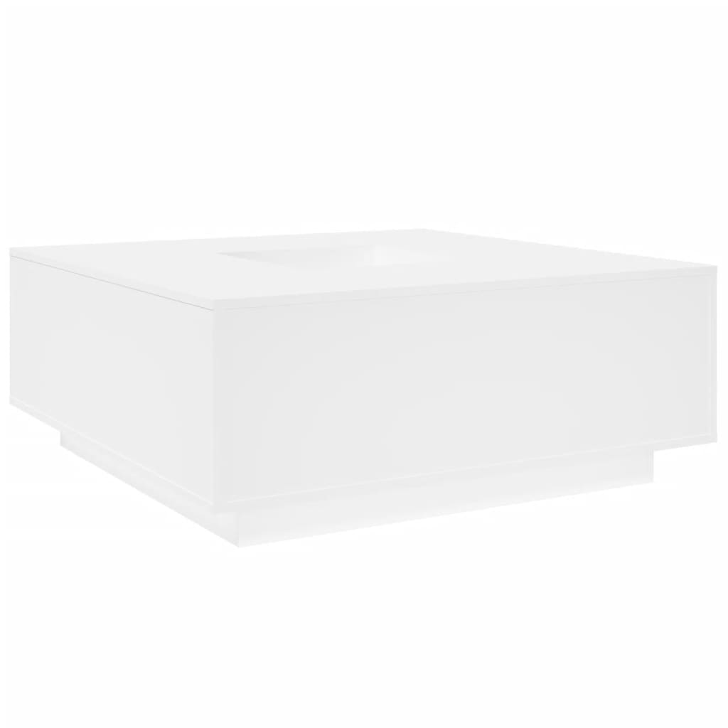 Coffee Table 100X100X40 Cm Engineered Wood Sonoma Oak Brown Oak Concrete Grey 10