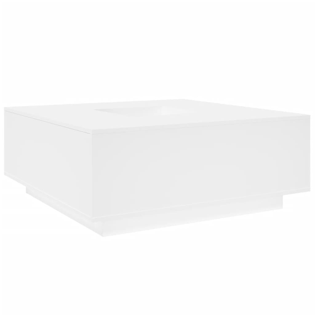 Coffee Table 100X100X40 Cm Engineered Wood Sonoma Oak Brown Oak Concrete Grey 10