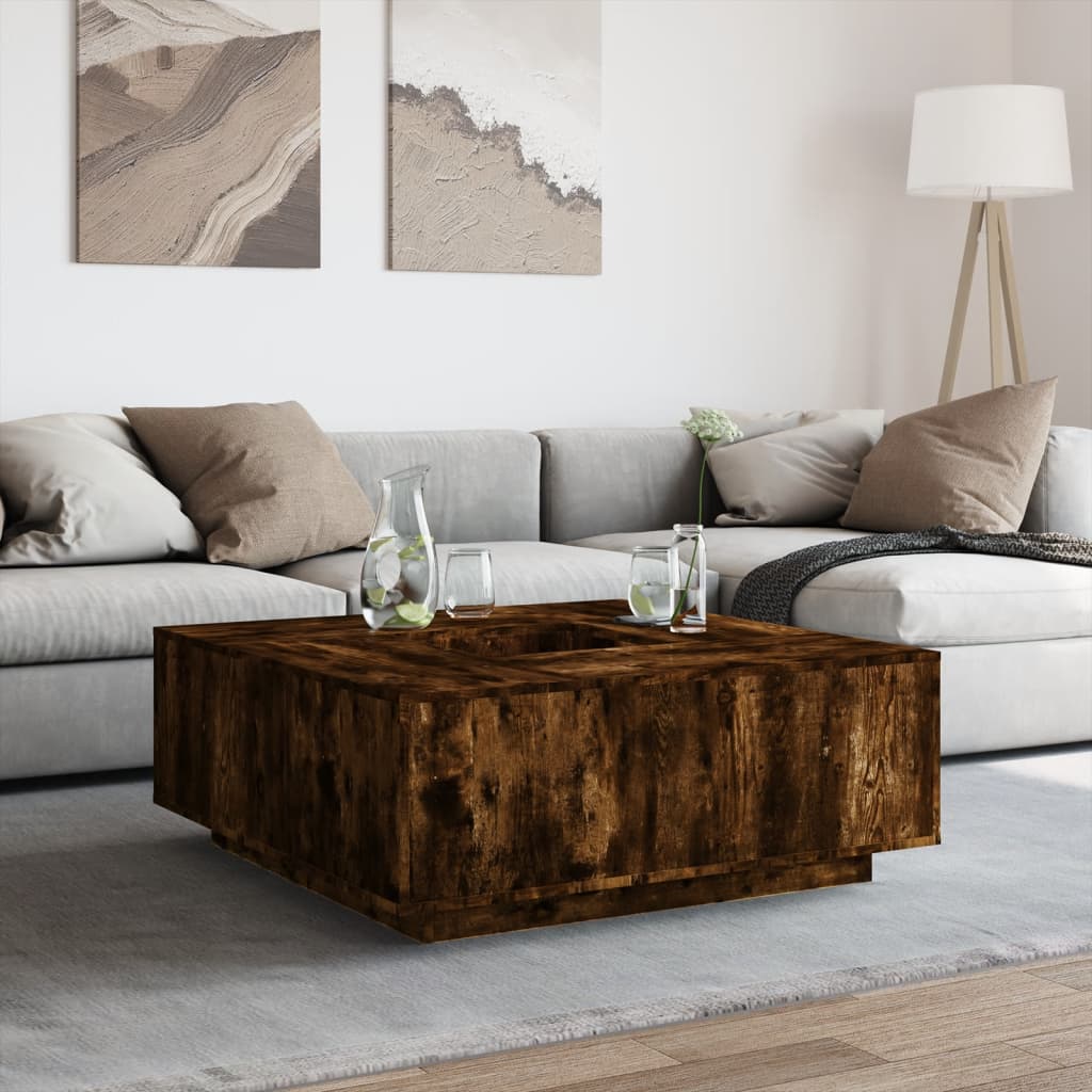 Coffee Table 100X100X40 Cm Engineered Wood