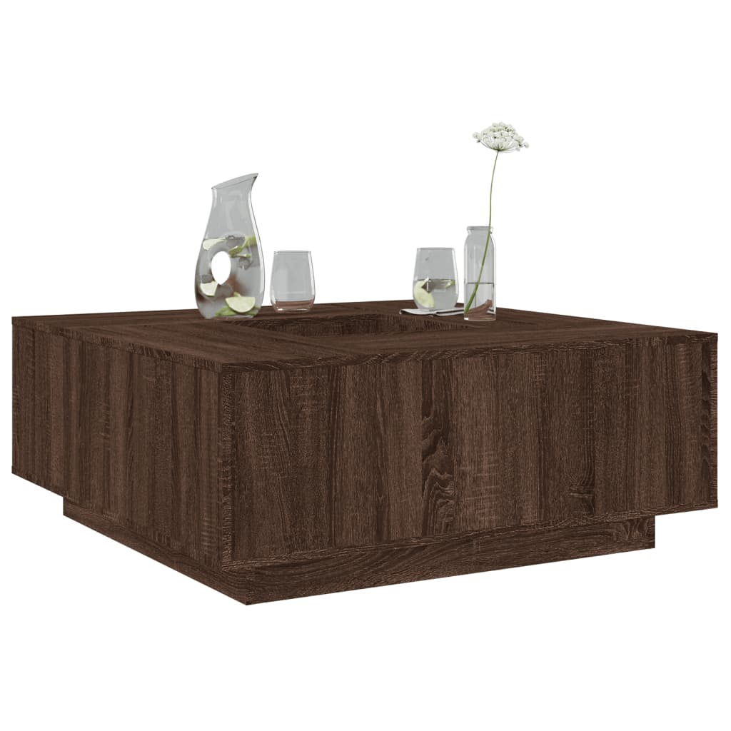 Coffee Table 100X100X40 Cm Engineered Wood