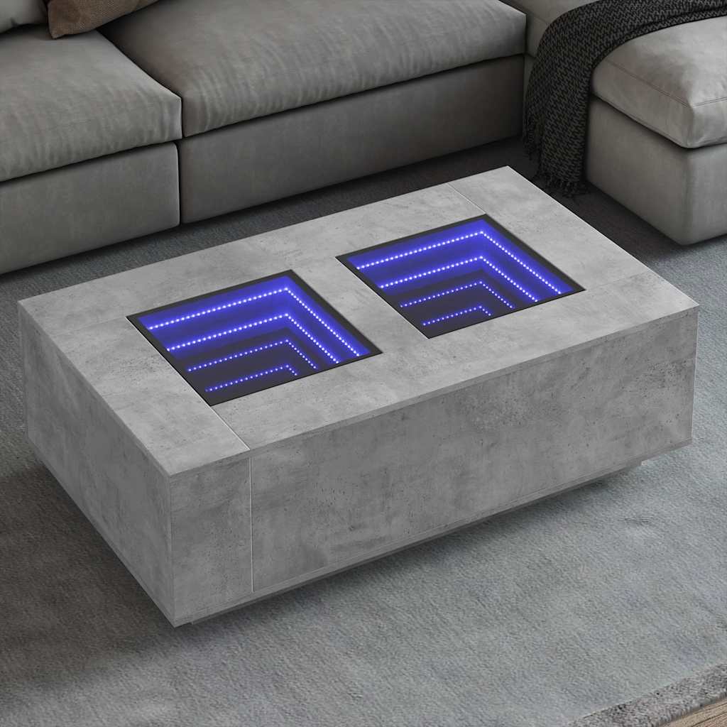 Coffee Table With Infinity Led