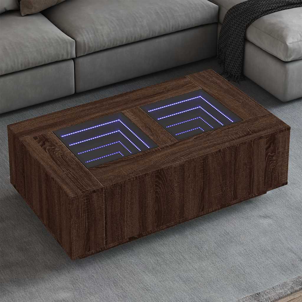 Coffee Table With Infinity Led