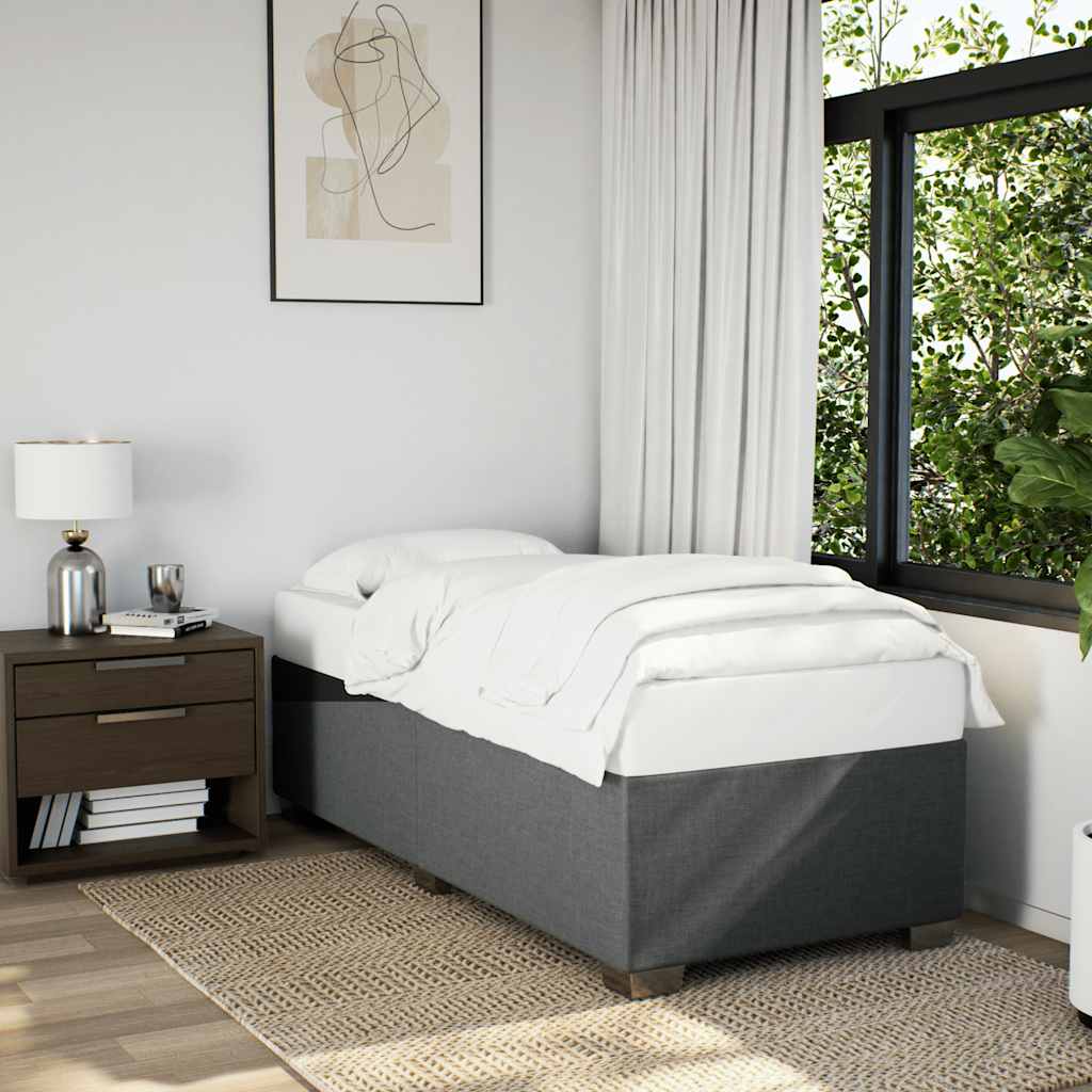 Bed Frame Without Mattress  Single Fabric