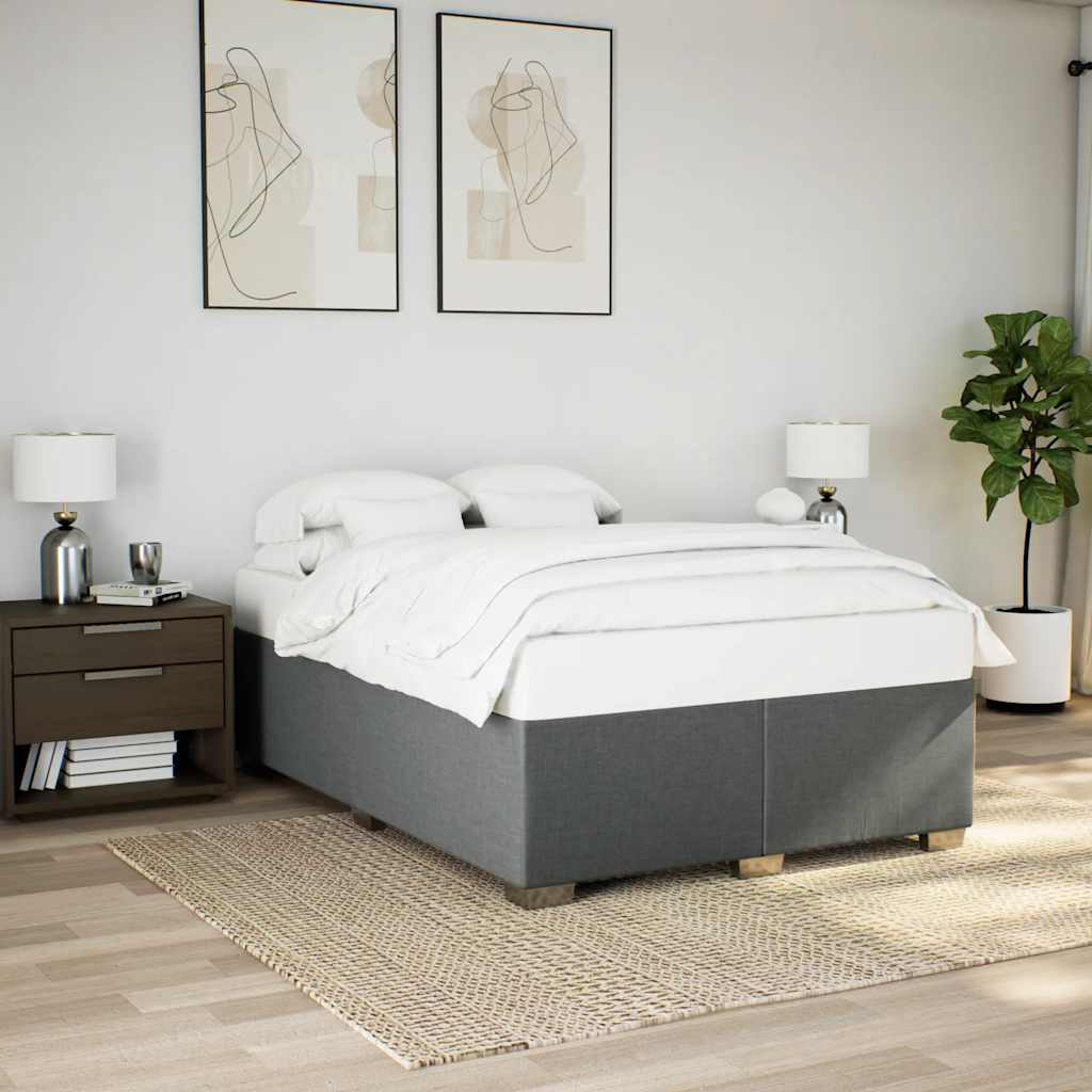 Bed Frame Without Mattress  Single Fabric