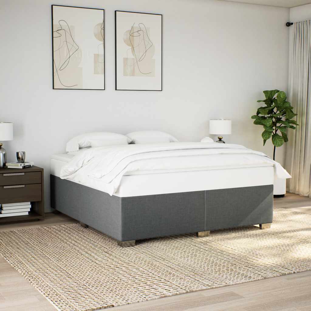 Bed Frame Without Mattress  Single Fabric