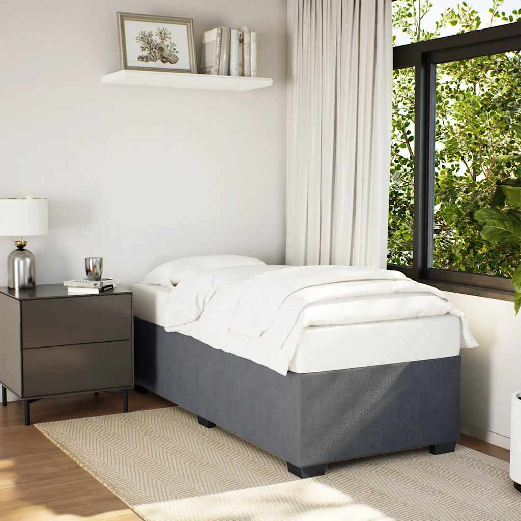 Bed Frame Without Mattress  Single Velvet