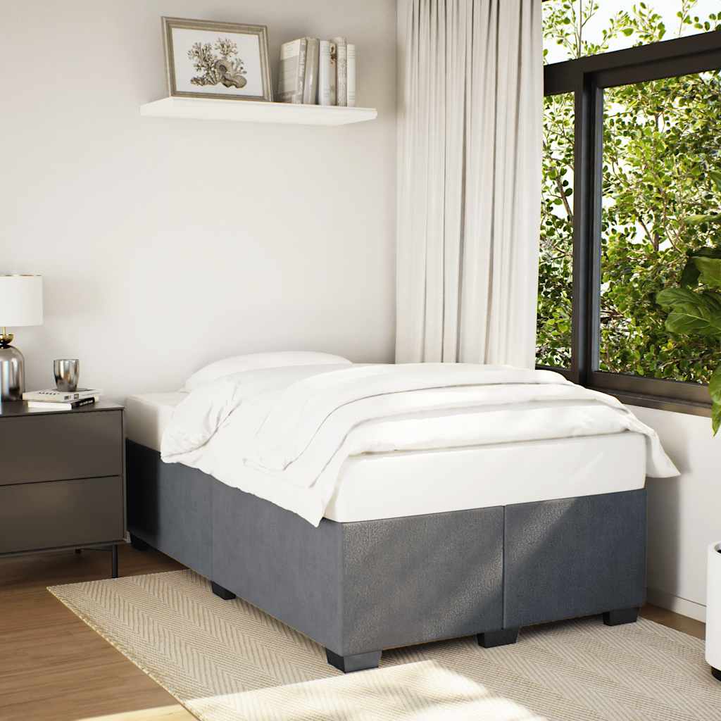 Bed Frame Without Mattress  Single Velvet