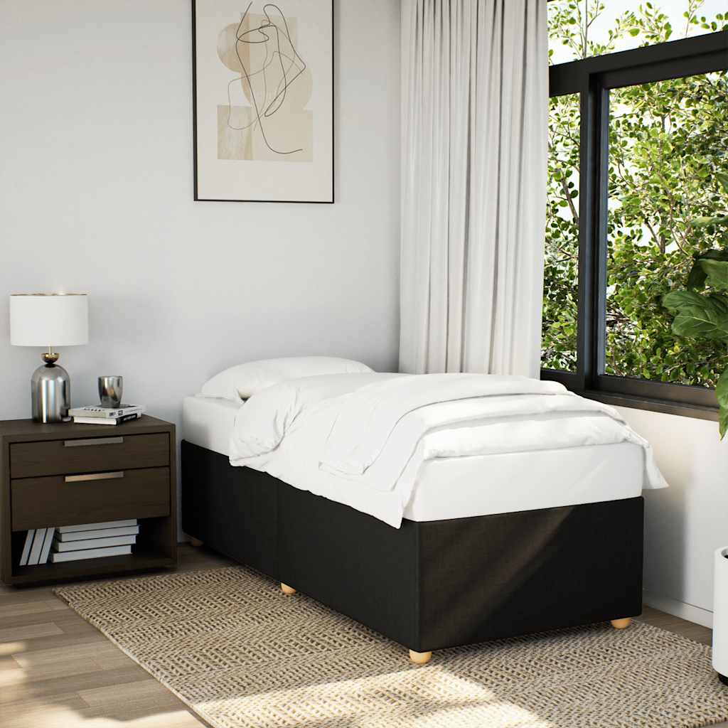 Bed Frame Without Mattress  Single Fabric