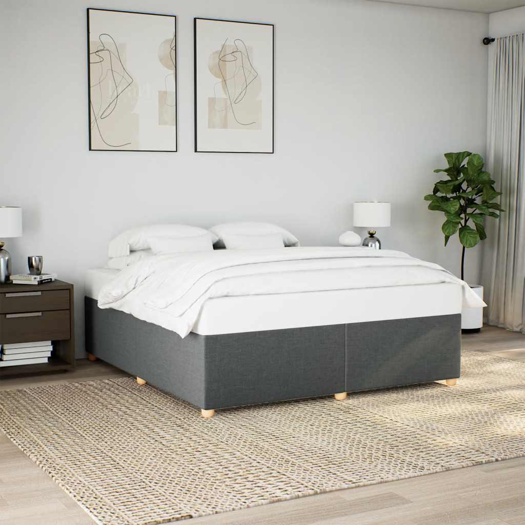 Bed Frame Without Mattress  Single Fabric