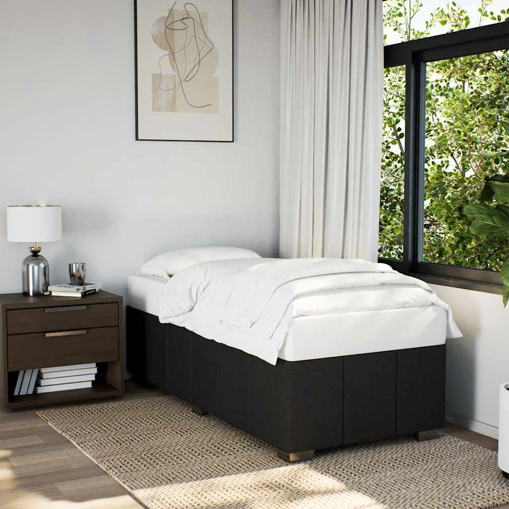 Bed Frame Without Mattress Double Fabric