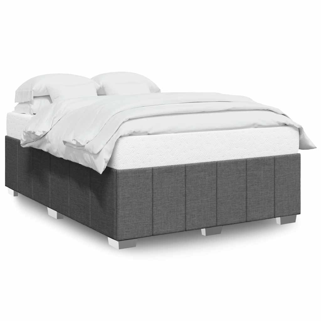 Bed Frame Without Mattress Double Fabric