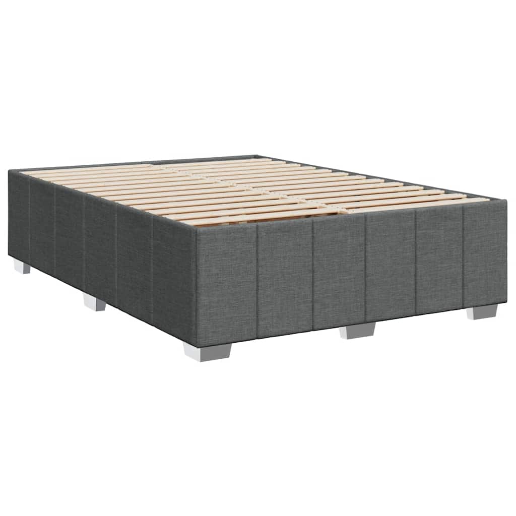Bed Frame Without Mattress Double Fabric