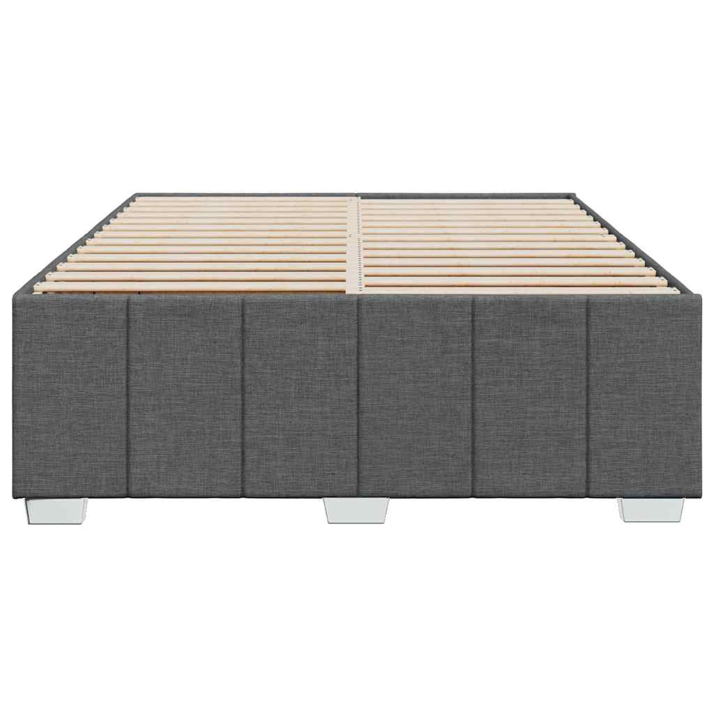 Bed Frame Without Mattress Double Fabric
