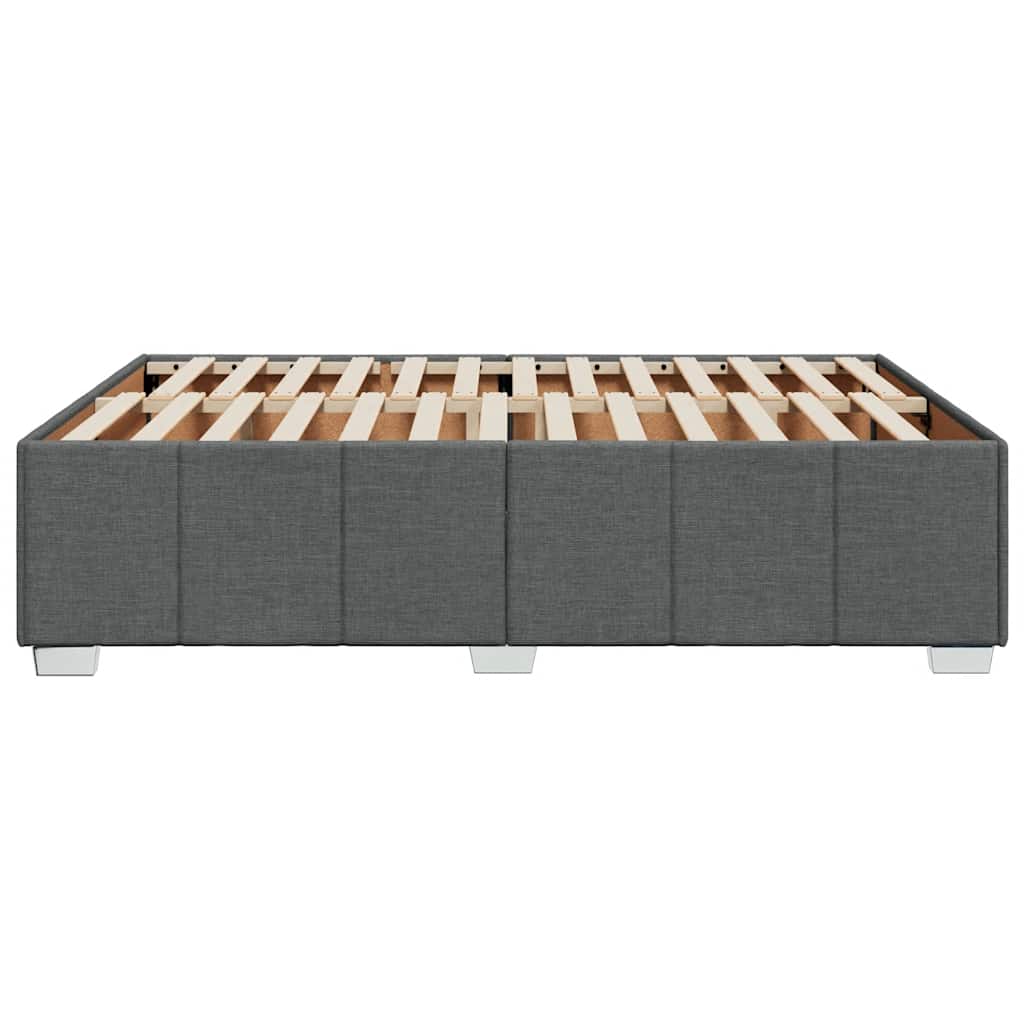 Bed Frame Without Mattress Double Fabric