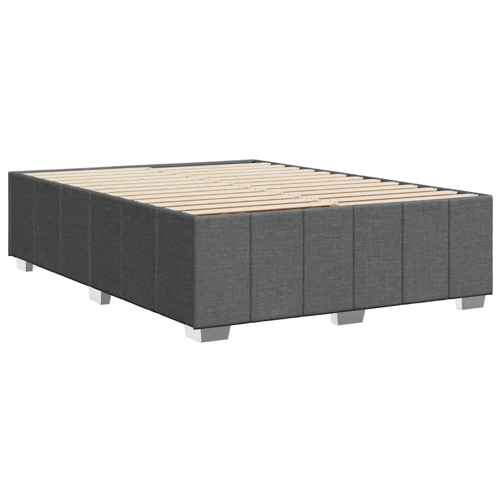 Bed Frame Without Mattress Double Fabric