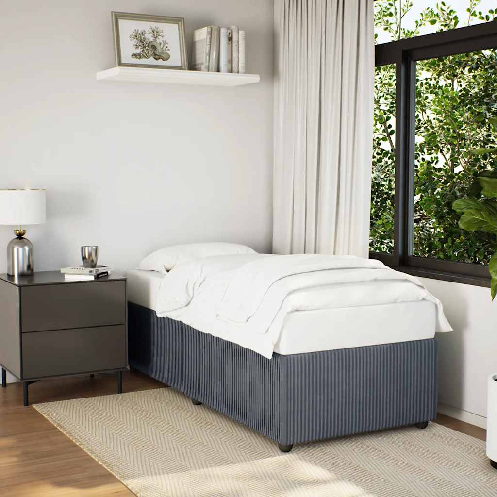 Bed Frame Without Mattress Super King Velvet
