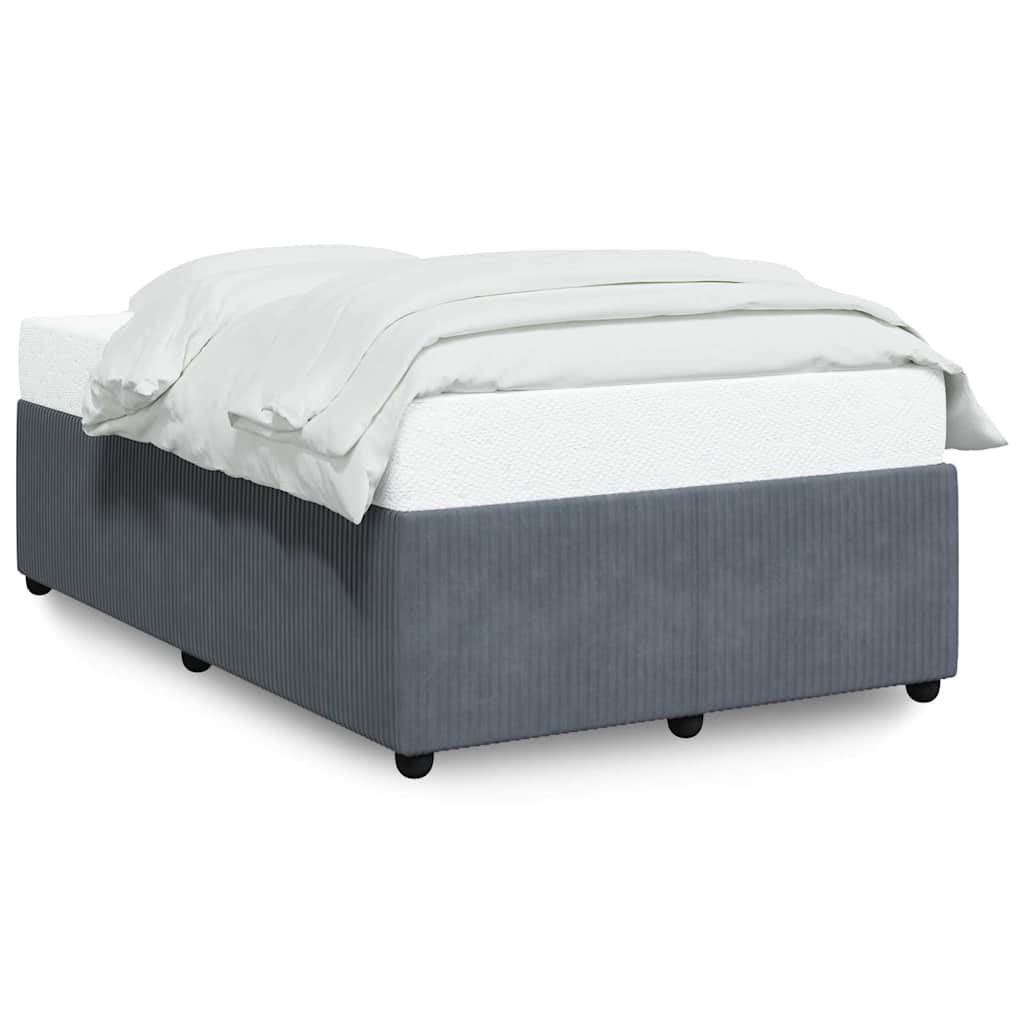 Bed Frame Without Mattress Super King Velvet black dark grey plywood single 200