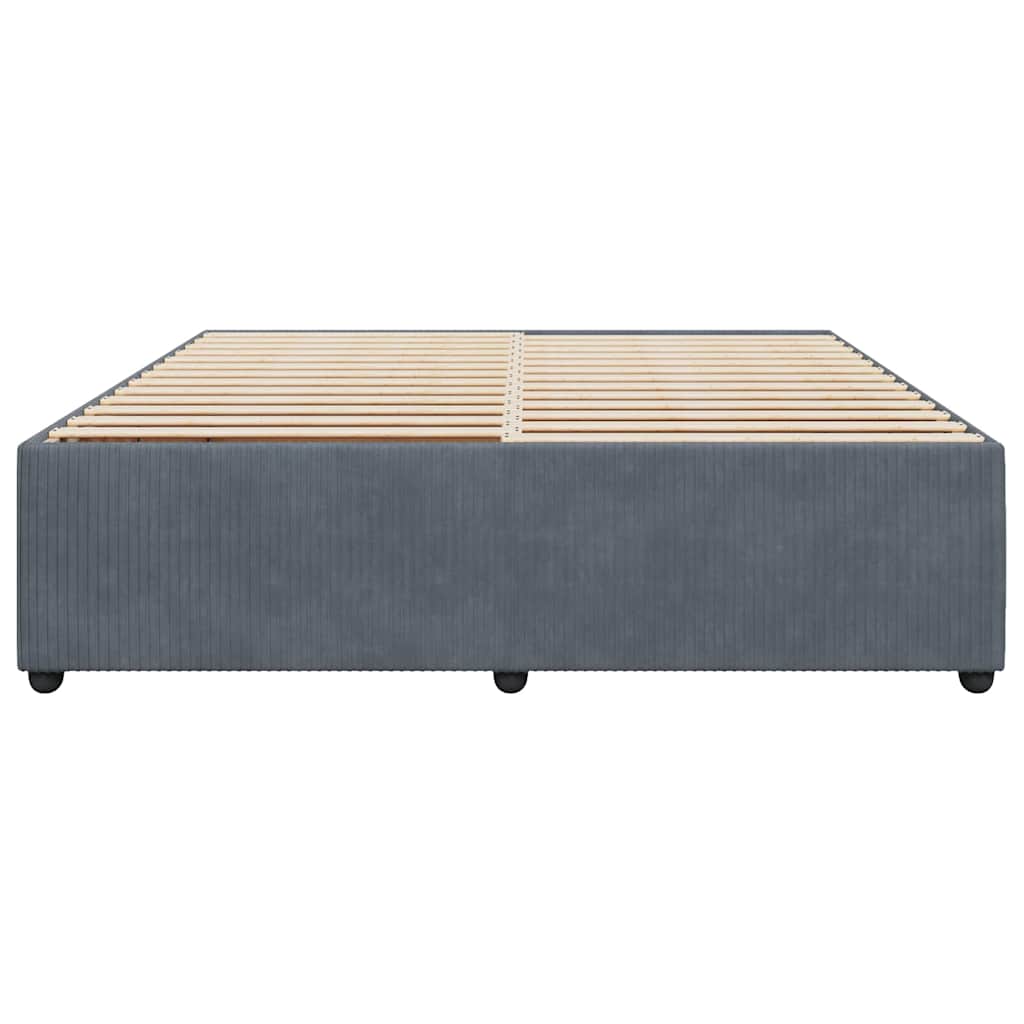 Bed Frame Without Mattress Super King Velvet