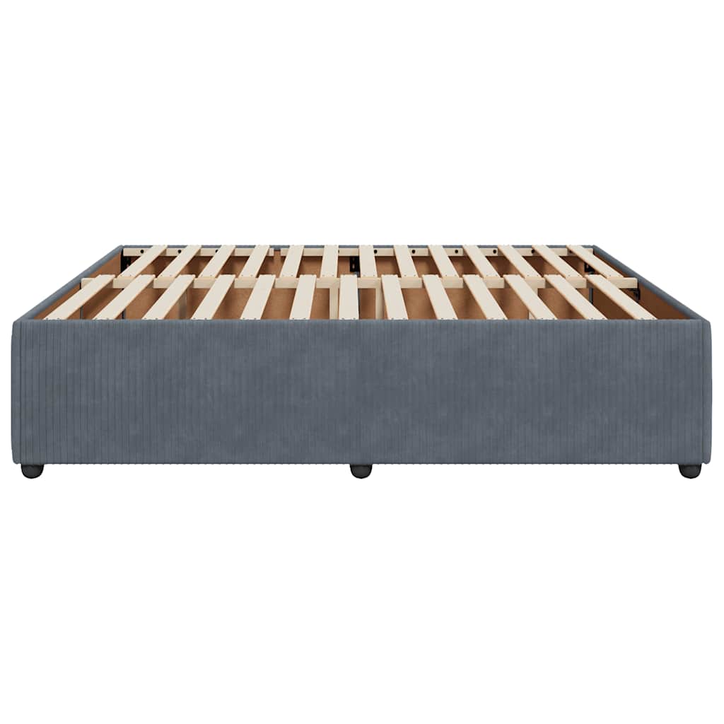 Bed Frame Without Mattress Super King Velvet