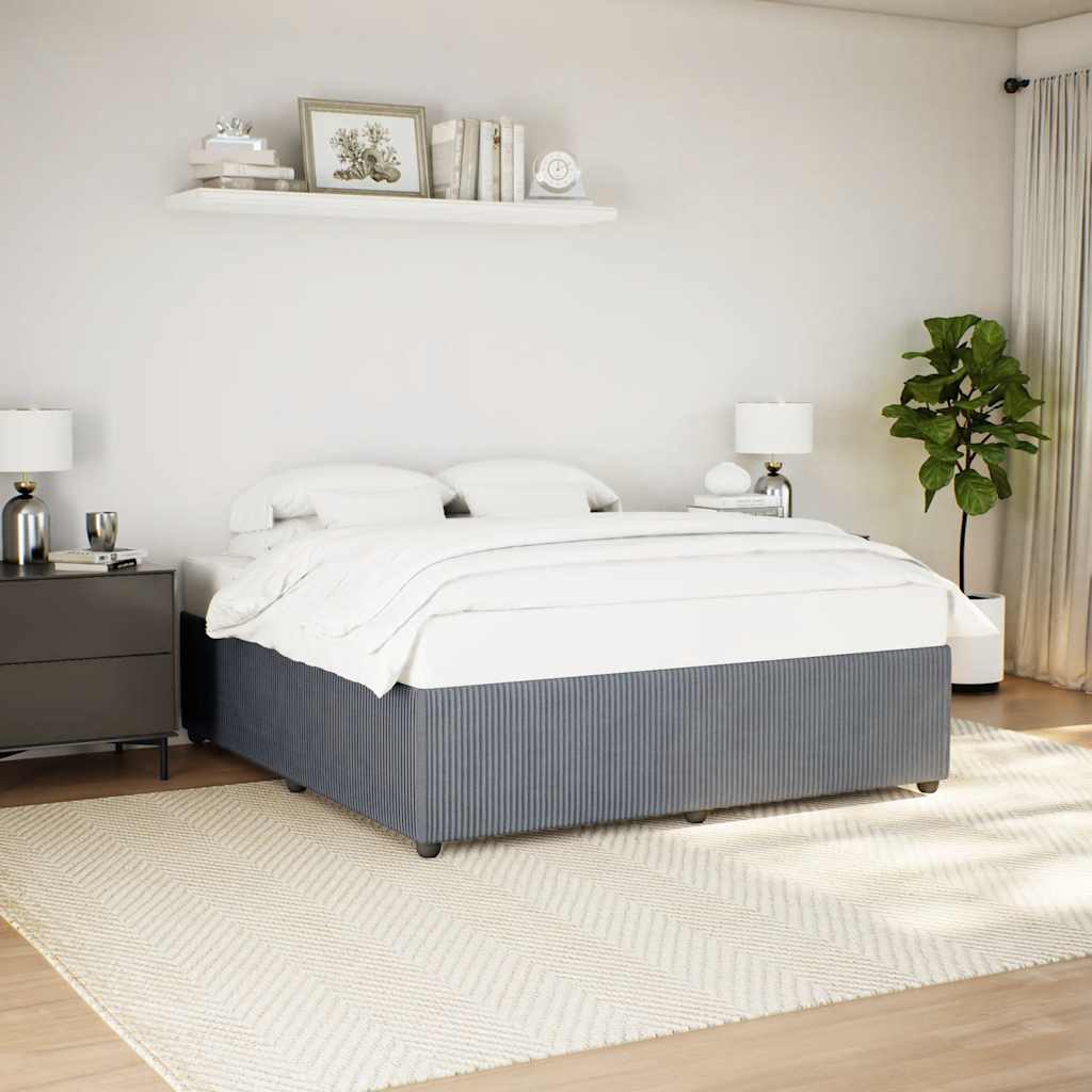 Bed Frame Without Mattress Super King Velvet