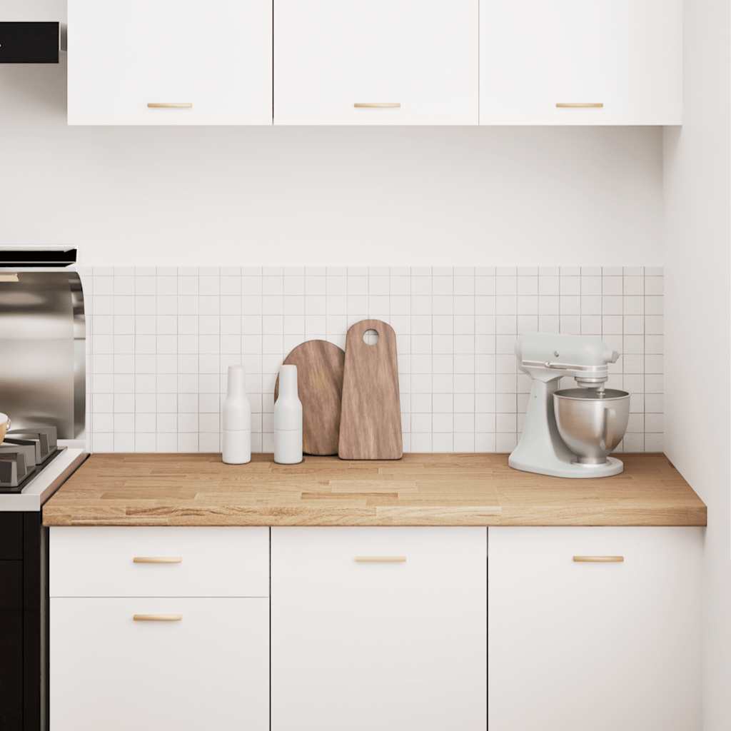 Kitchen Worktop Solid Wood Oak Rectangular