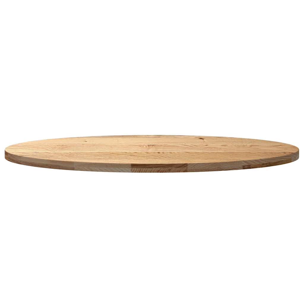 Table Top Solid Wood Oak Oval