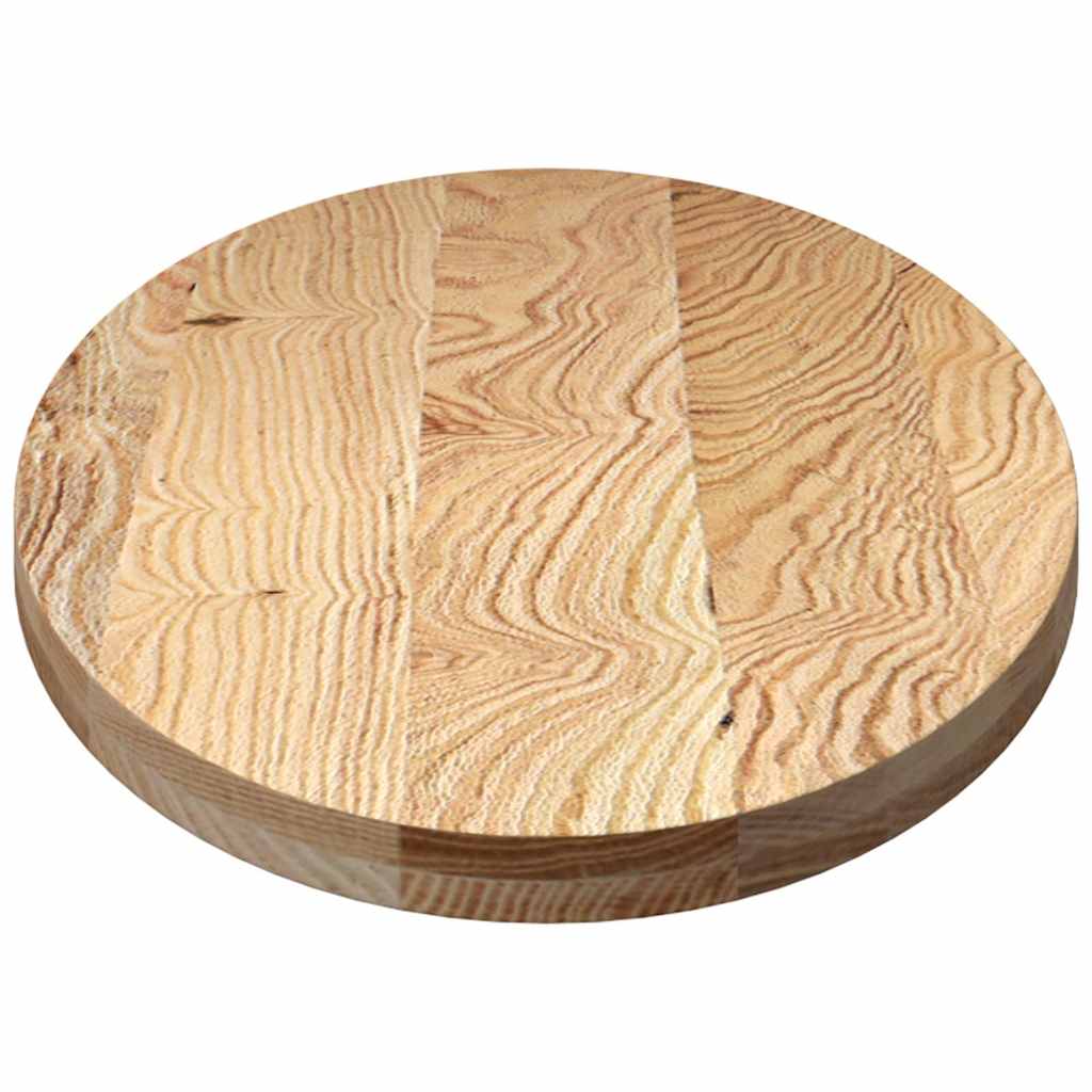 Table Top Solid Wood Oak Oval